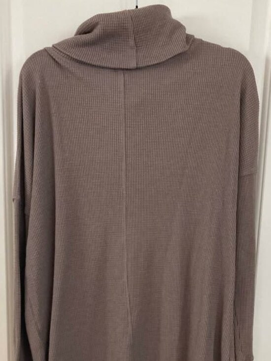 Babaton Sweaters - Babaton Cowlneck Waffle Sweater